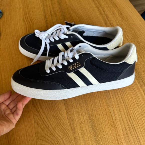 Polo Ralph Lauren Court Suede & Oxford Sneakers size 11 - Picture 4 of 4